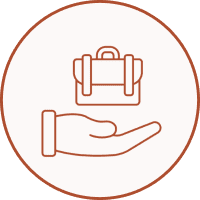 Business support symbol