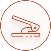 Simple hole punch illustration