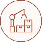 Warehouse automation symbol